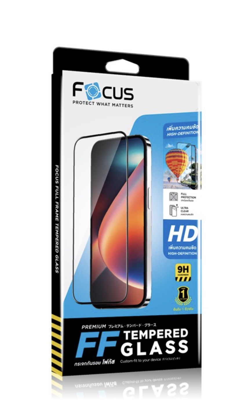 ฟิล์มกระจก Focus Reno 15f